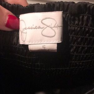 Jessica Simpson strapless lbd